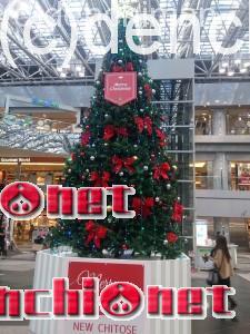 新千歳空港のクリスマスツリー